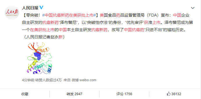 “藥神”來了！中國抗癌藥實現(xiàn)零突破，A股版“百濟神州”在哪？