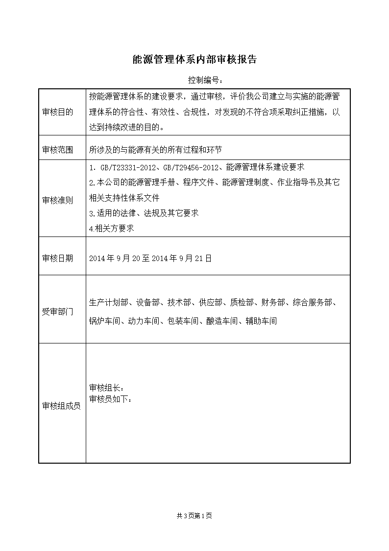 內審體系建設